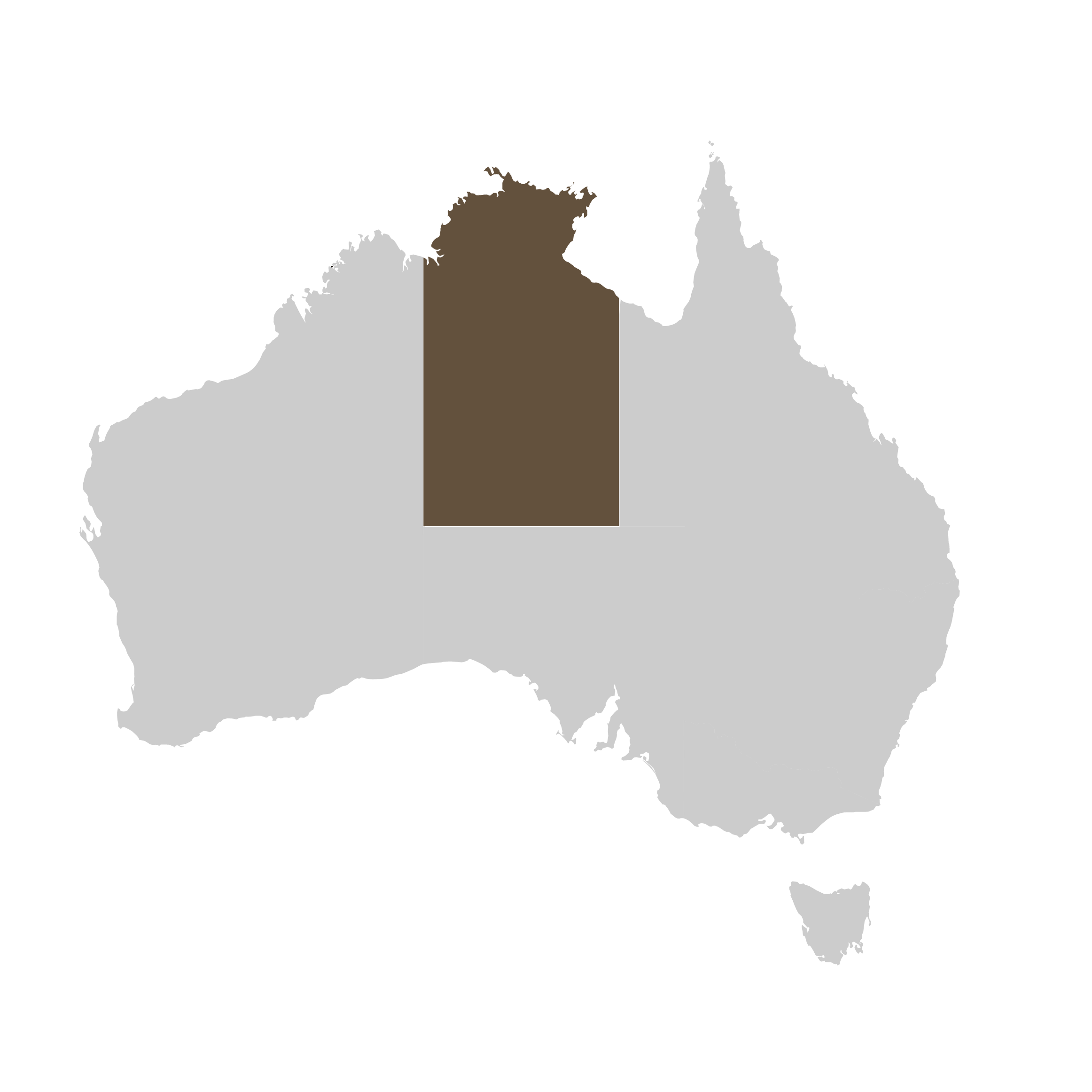 Northern Territory redistribution map